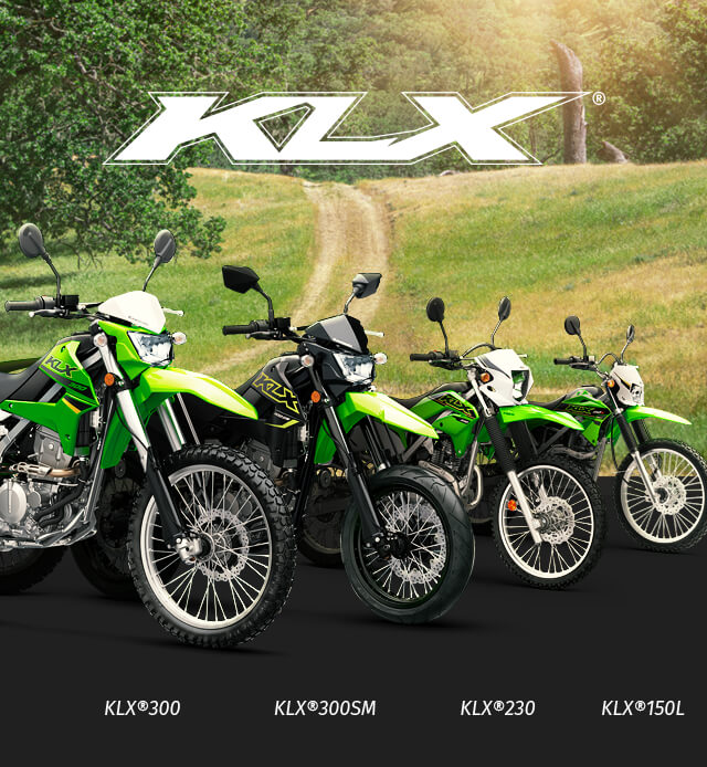 KLX FAMILY: KLX110R KLX140R KLX230R KLX300R KLX300SM KLX300 KLX250 KLX230 SMALL IMAGE